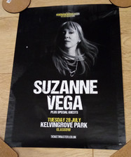 Suzanne Vega 16" x 12" B & W Promotional Poster (28th. July 2026)