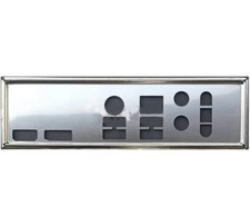 I/O IO shield Backplate For ASRock H410M-ITX/ac Motherboard Rear Baffle