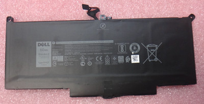 Genuine 60Wh 7.6v F3YGT Battery For Dell Latitude 7280 7480 7380 7290 7490 7390