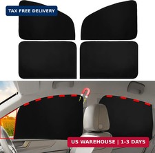 Car Window Shades Magnetic - Side Window Sun Shade Car Curtain Suedette UV Prote