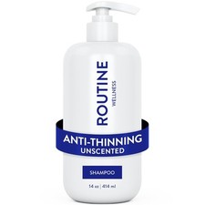 Routine Wellness Anti-Thinning Shampoo for Thinning Hair - Biotin DHT...