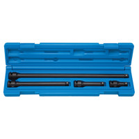 "Grey Pneumatic 3/8\" Antrieb 4-Teiliges Stabschlag VerläNgerungs-Set 1104E"
