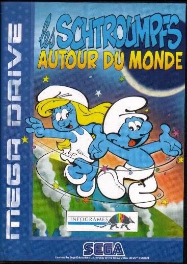 Les Schtroumpfs Autour du Monde - MégaDrive