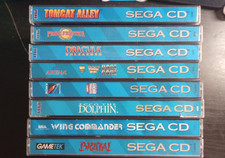 SEGA CD 9 GAMES LOT (Brutal, WWF Rage In The Cage, Tomcat Alley, and more.)