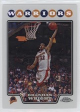 2008-09 Topps Chrome Refractor Brandan Wright #88 00am