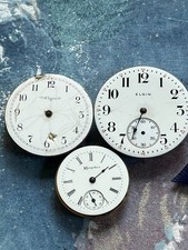 Lot of 3 pocket watch movements