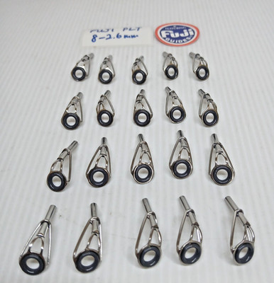 20pcs  Bulk 8-2.6mm Fuji PLT Hardloy Japan Tip Top Guide