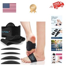 Arch Support Sleeves for Plantar Fasciitis Relief, Adjustable Compression Ban...