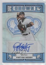 2022 Panini Capstone Crown Payton Henry #C-PH Auto 0h29