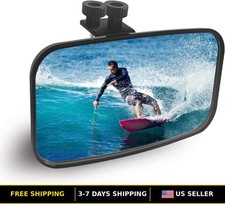 Boat Mirror for Pontoon  Ski Boats   Adjustable Marine Mirror with an 8.5"x4.6"