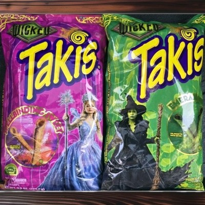 Wicked And Takis Spellbindingly Sweet & Emerald Heat Limited Edition NEW