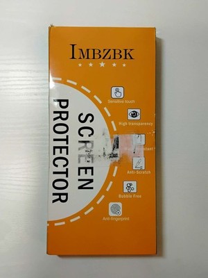 3 Pack for iPhone 14 Pro Bubble Free Screen Protector IMBZBK - New Open Box