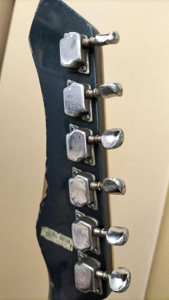 Guyatone LG-350T Sharp 5 Blue Electric Guitar Vintage from Japan