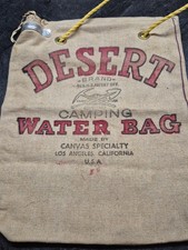 Desert Camping -Water Bag (Flax Duck Canvas) ...