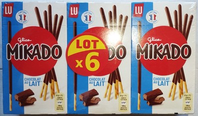 MIKADO Milk Chocolate Biscuits   12.69 oz 360g (4 Packs Count)
