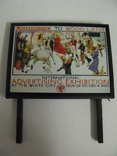 Underground to Wood Lane - Billboard - N & OO Gauge