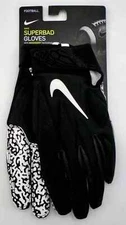 Nike Superbad 5.0 Football Gloves Men's XL Black/White
