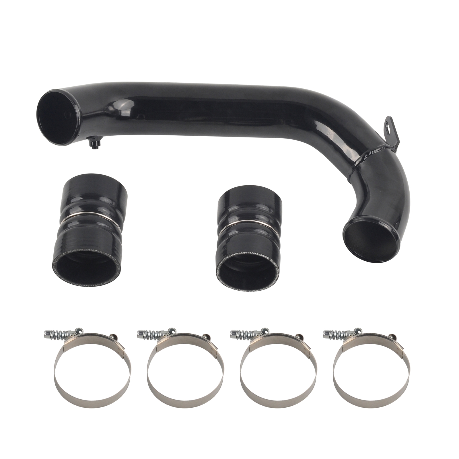 2008-2010 Ford 6.4L Powerstroke Cold Side Intercooler Hose Kit with Clamps  