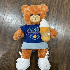 Build a Bear Pumpkin Spice Everything Bear 16" Plush Sneakers Outfit Latte Smell