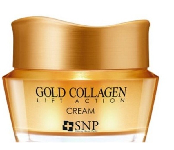 パック・フェイスマスク SNP GOLD COLLAGEN LIFT ACTION CREAM SNP Gold Collagen Lift Action Cream 50ml Anti aging Wrinkle Care