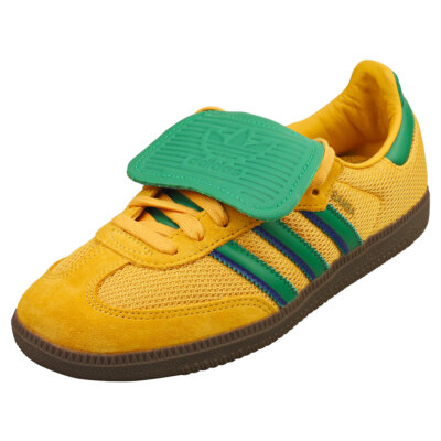 adidas Samba Lt Unisex Fashion Sneakers in Yellow Green - 4 adidas Samba Lt Unisex Fashion Sneakers in Yellow Green - 4