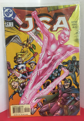 NEW JSA #21 * DC COMICS APRIL 2001 * MIP