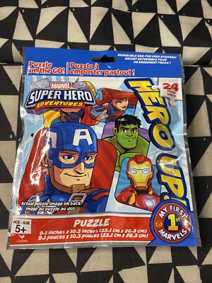 Travel Puzzle Marvel Super Hero Adventures 24pc Puzzle