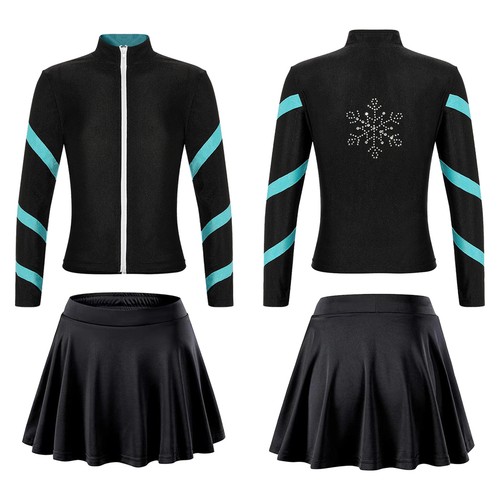 Kinder Mädchen Activewear 2-teiliges Sportoutfit Sportbekleidung Gymnastik Set - Bild 6 von 56