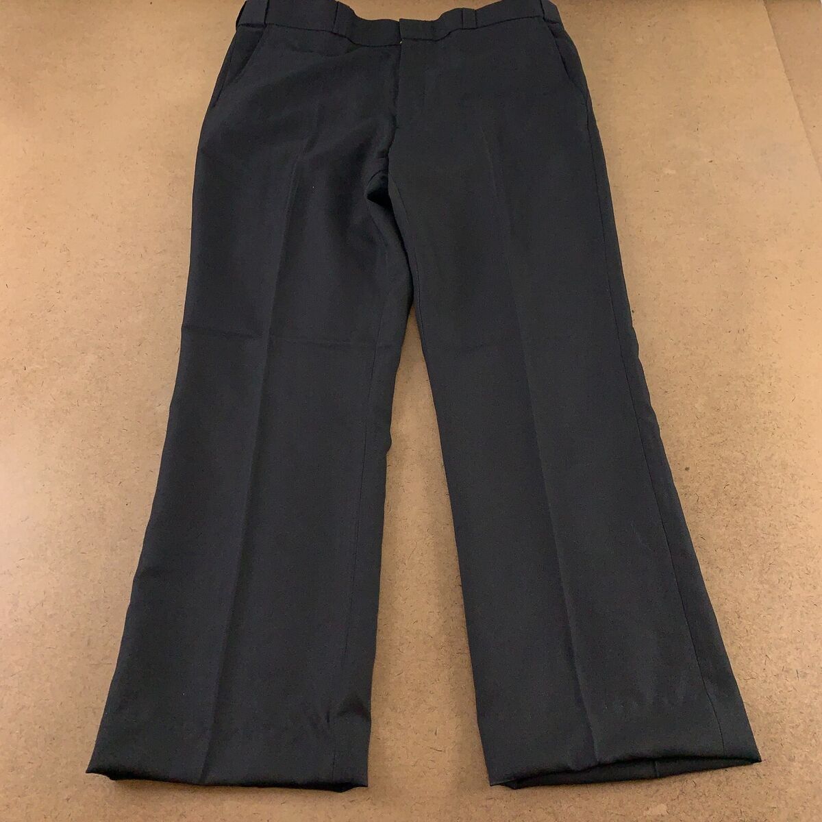 Advantex Inc Men's Size 40 X 31 Black Pocketed Flat Front Advantex Inc Men's Size 40 X 31 Black Pocketed Flat Front