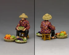 King and (&) Country Streets Hong Kong - HK282 M The Hakka Vegetable Seller (Matt)