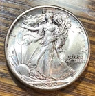 1943 Walking Liberty Half Dollar Nice Original Choice BU CHRC