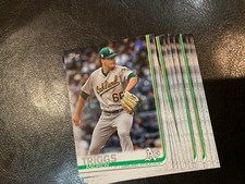2019 Topps Series 2 #565 Andrew Triggs 17 count lot Oakland Athletics
