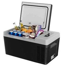 Simzlife 12 Volt Refrigerator, 19QT(18L) Portable Car Refrigerator, -4℉~50℉, 12/