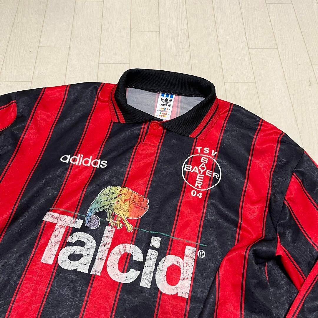 Bayer Leverkusen 19 L Trikot Home Shirt 1994 1995 VINTAGE Bayer Leverkusen 19 L Trikot Home Shirt 1994 1995 VINTAGE