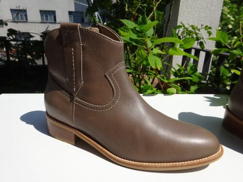 MARC O´POLO MARC O POLO Damen Schuhe Stiefel Leder Beige Portugal Gr.38(5) Neuw - Picture 1 of 18