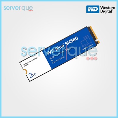 Western Digital Blue SN580 2TB PCI-E 4.0 x4 NVMe M.2 WDS200T3B0E