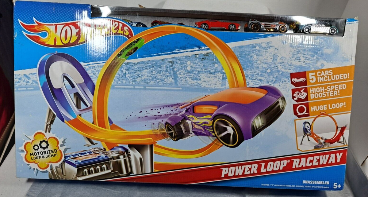 Motorized Booster Hot Wheels Power Shift Raceway Hot Wheels Power