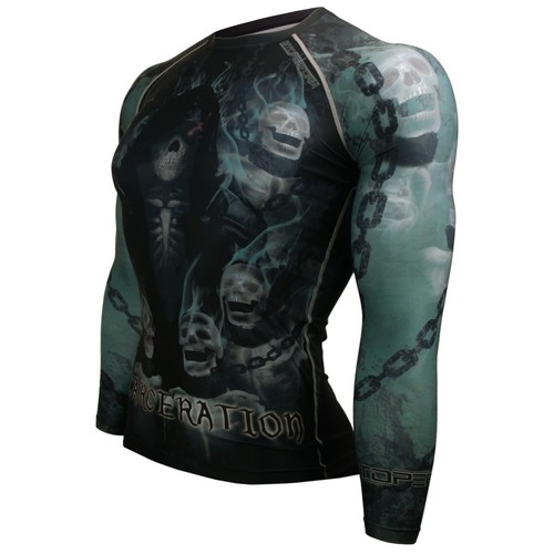BTOPERFORM Skin Tight Compression Base Layer Under Rash guard MMA Gym S-3 - Picture 42 of 44