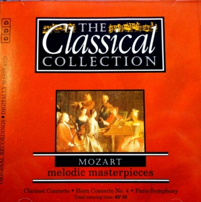 Mozart - Melodie Masterpieces, The Classical Collection, #34 -  CD, VG
