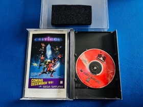 🔥 Valora Valley Golf 🔥 Sega Saturn Complete Case Manual Reg Card STYROFOAM