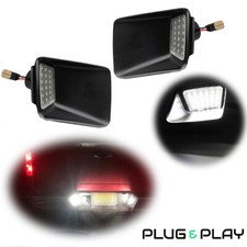 2 X Led Rear Bumper License Plate Light Lamp For 04-12 Chevy Colorado Gmc Canyon