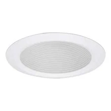 HALO 5 in. White Baffle Recessed Kit Downlighting White Trim