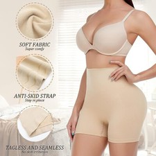 NEW 3XL Seamless Slip Shorts for Under Dresses Boyshorts Anti Chafing Underwear