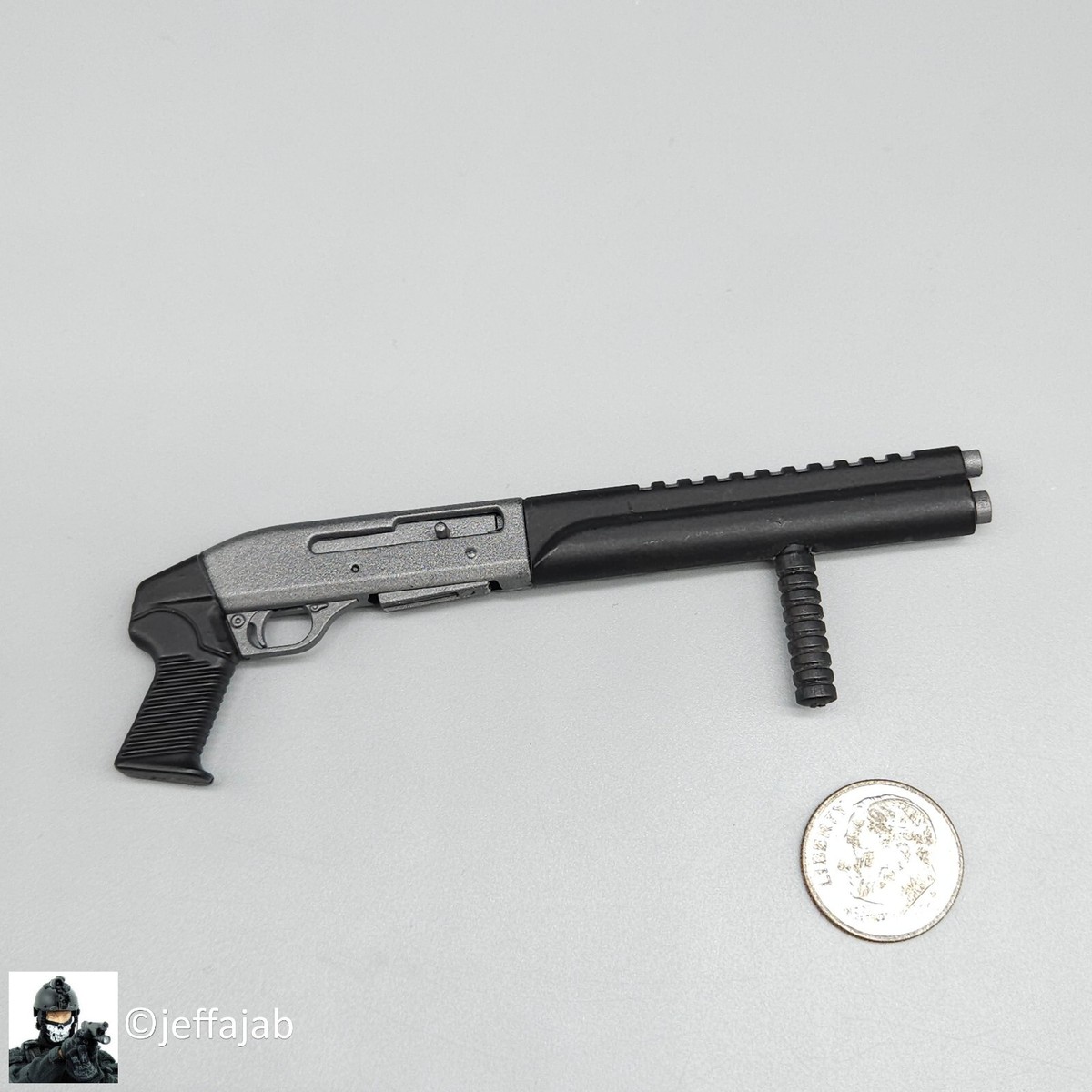 1:6 Ultimate Soldier Remington Stockless Semi-Automatic Shotgun