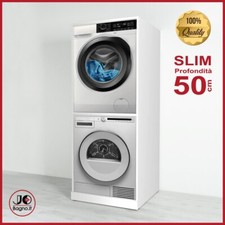 Mobile Colonna Porta Lavatrice per Asciugatrice Bagno Lavanderia a Giorno 70x50