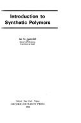 Einführung in synthetische Polymere Ian M. Campbell
