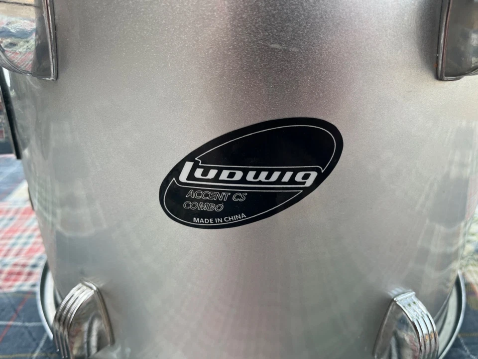 LUDWIG 12" ACENTO CS PLATA GRIS RACK TOM Foto 2 de 4