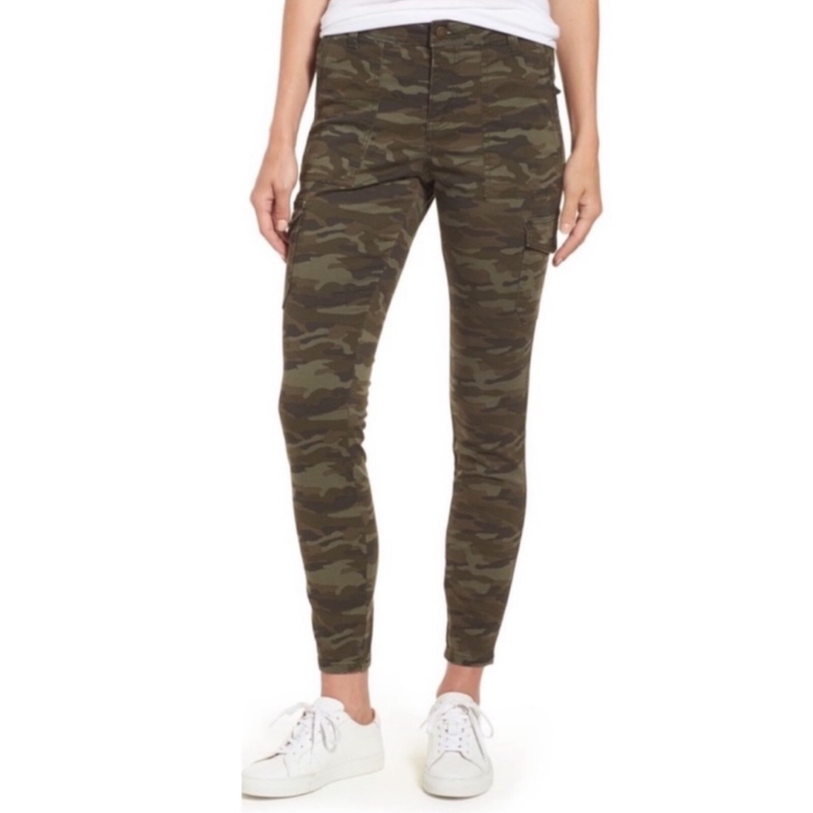 Caslon Womens Size 33 Camouflage Army 