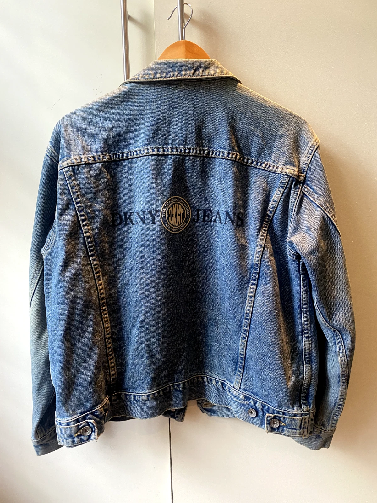 DKNY 90's Vintage Denim Jacket - Sml - Unisex