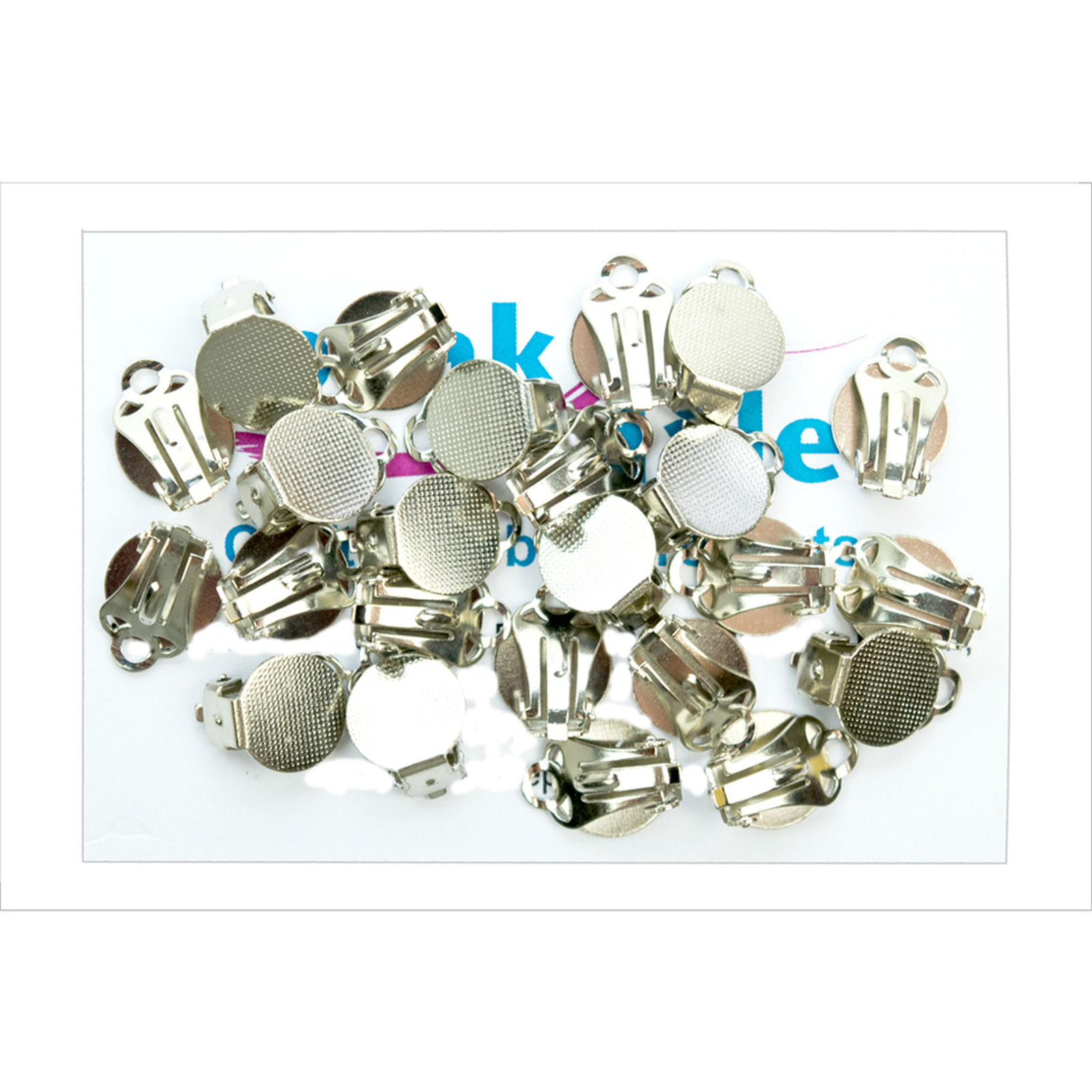 Ear Wires - No 7D Silver Plated - 12 Pack